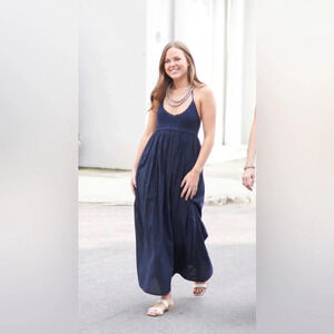 Madison Mathews crocheted dress size L